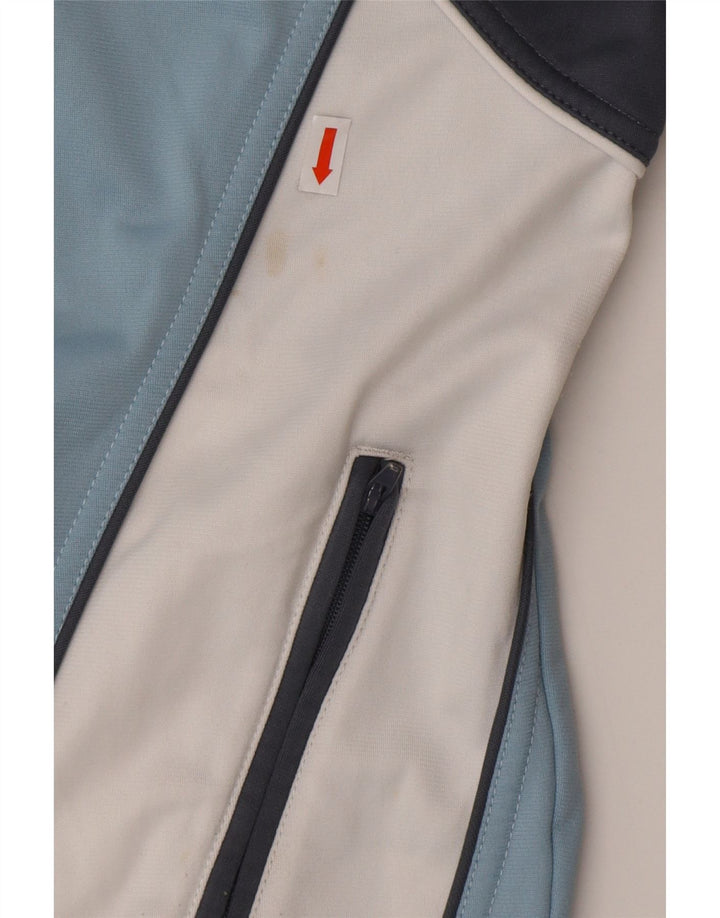 Jaqueta feminina de treino LOTTO UK 20 2XL azul colorblock