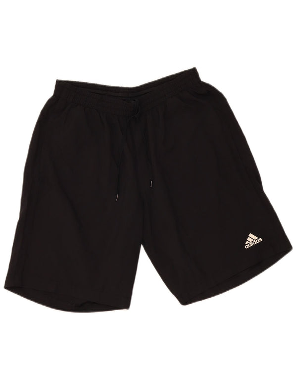 Adidas Mens Aeroready Graphic Sport Shorts Médio Preto