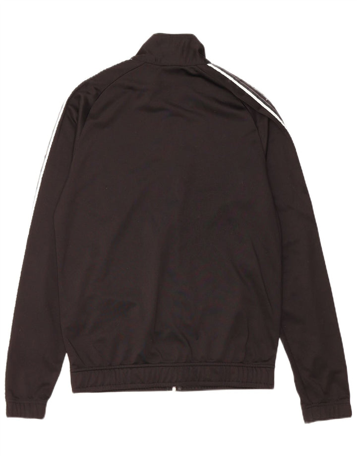 Champion Mens Graphic Tracksuit Top Jaqueta Pequena Poliéster Preto