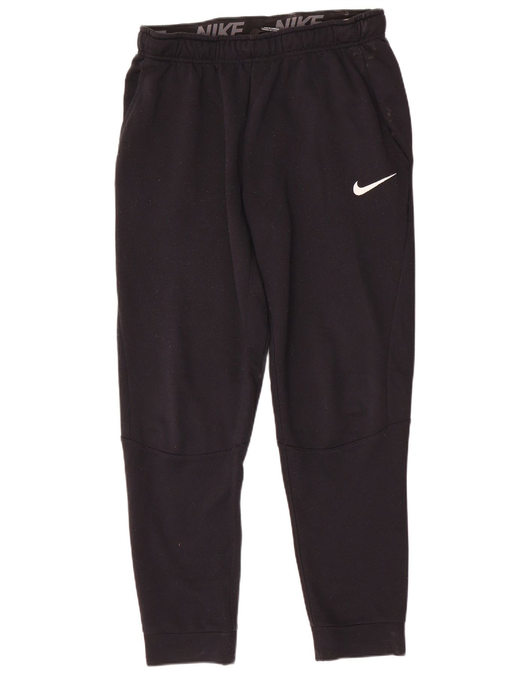 Nike Mens Dri Fit Calças de treino Joggers Médio Preto Poliéster
