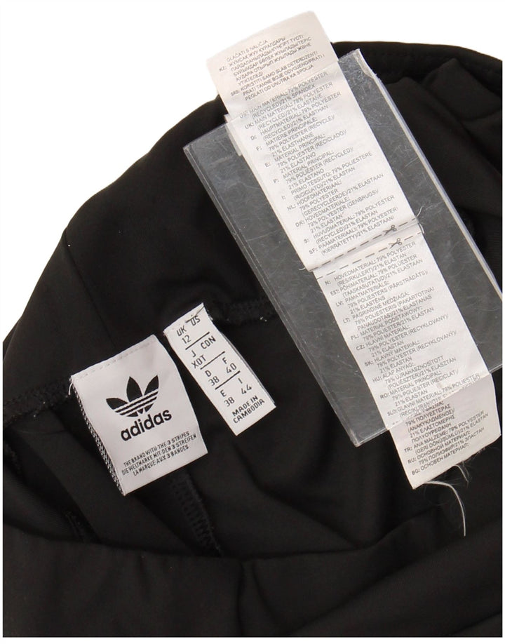 Shorts esportivos femininos ADIDAS UK 12 médio preto poliéster