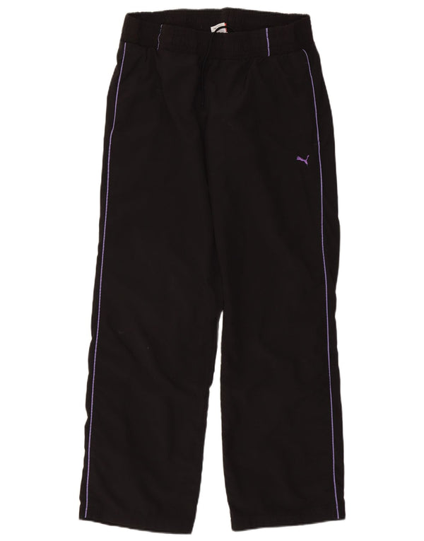 Calça de treino feminina Puma UK 16 grande preta