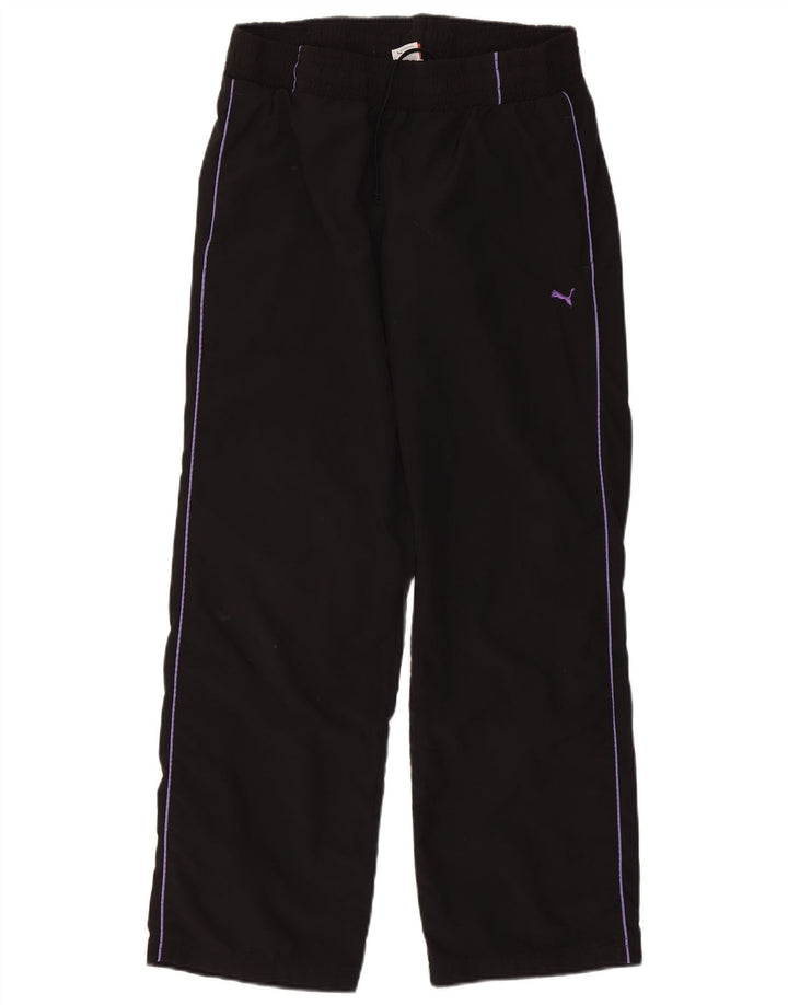Calça de treino feminina Puma UK 16 grande preta