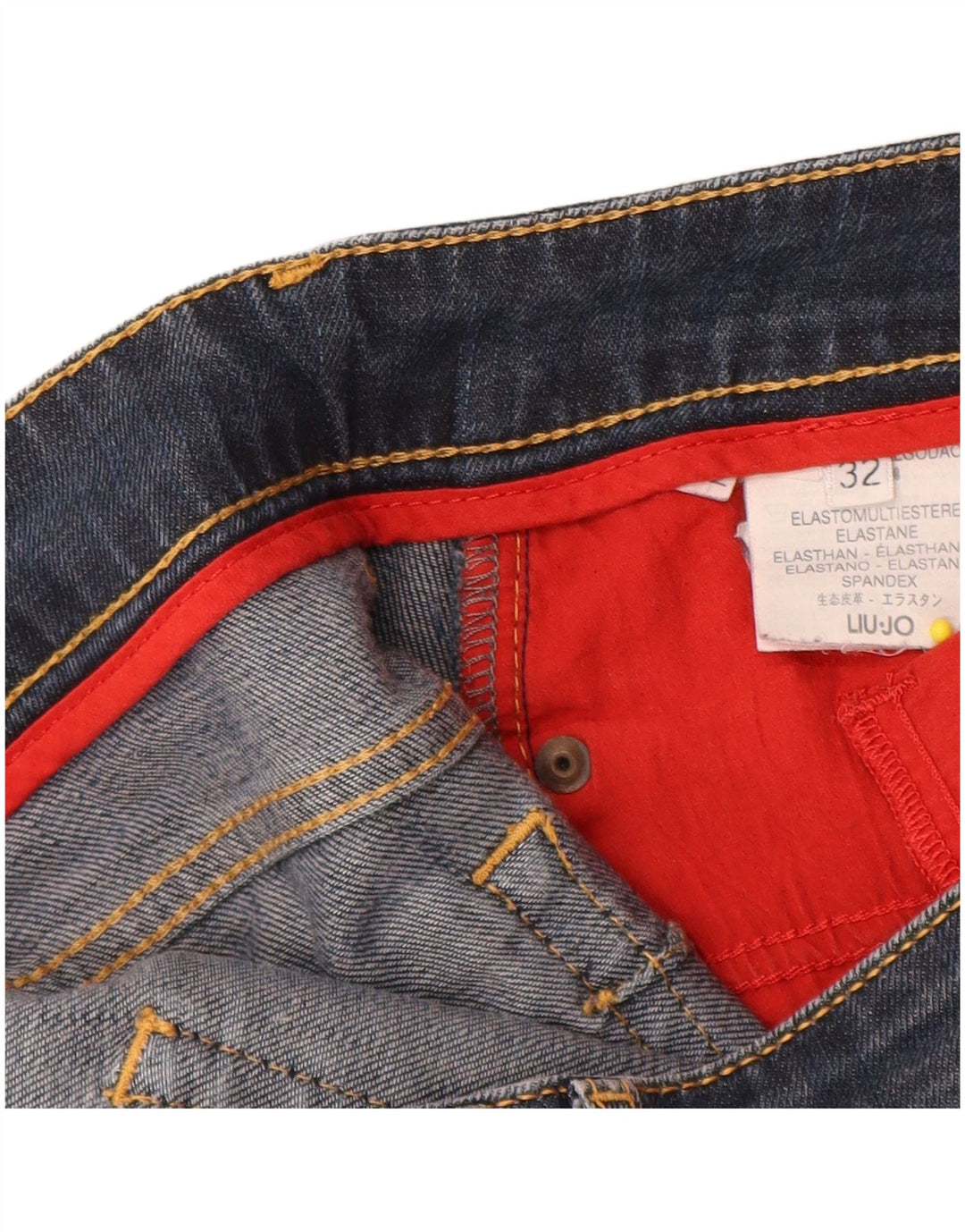 Liu Jo Jeans Slim Feminino W32 L30 Azul Algodão