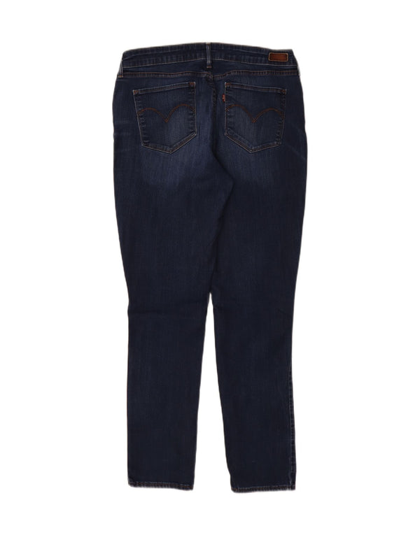 Calça jeans feminina Levi's Bold Curve Modern Rise Skinny W32 L32 Azul Marinho Algodão