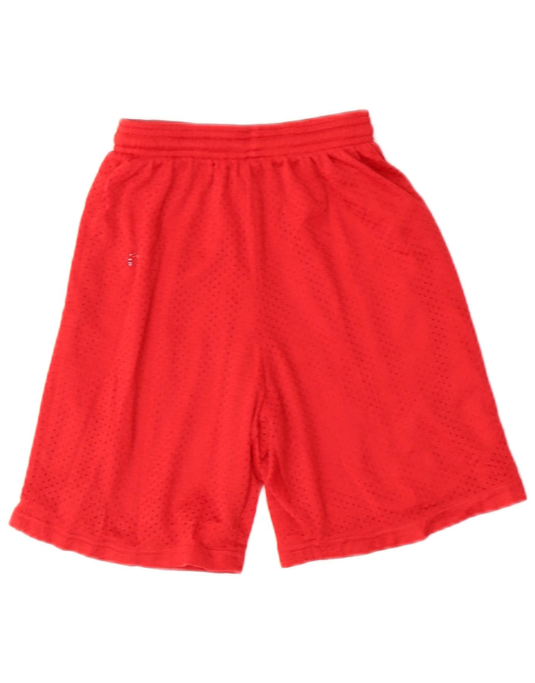 Russell Athletic Boys Sport Shorts 9-10 anos pequeno vermelho nylon