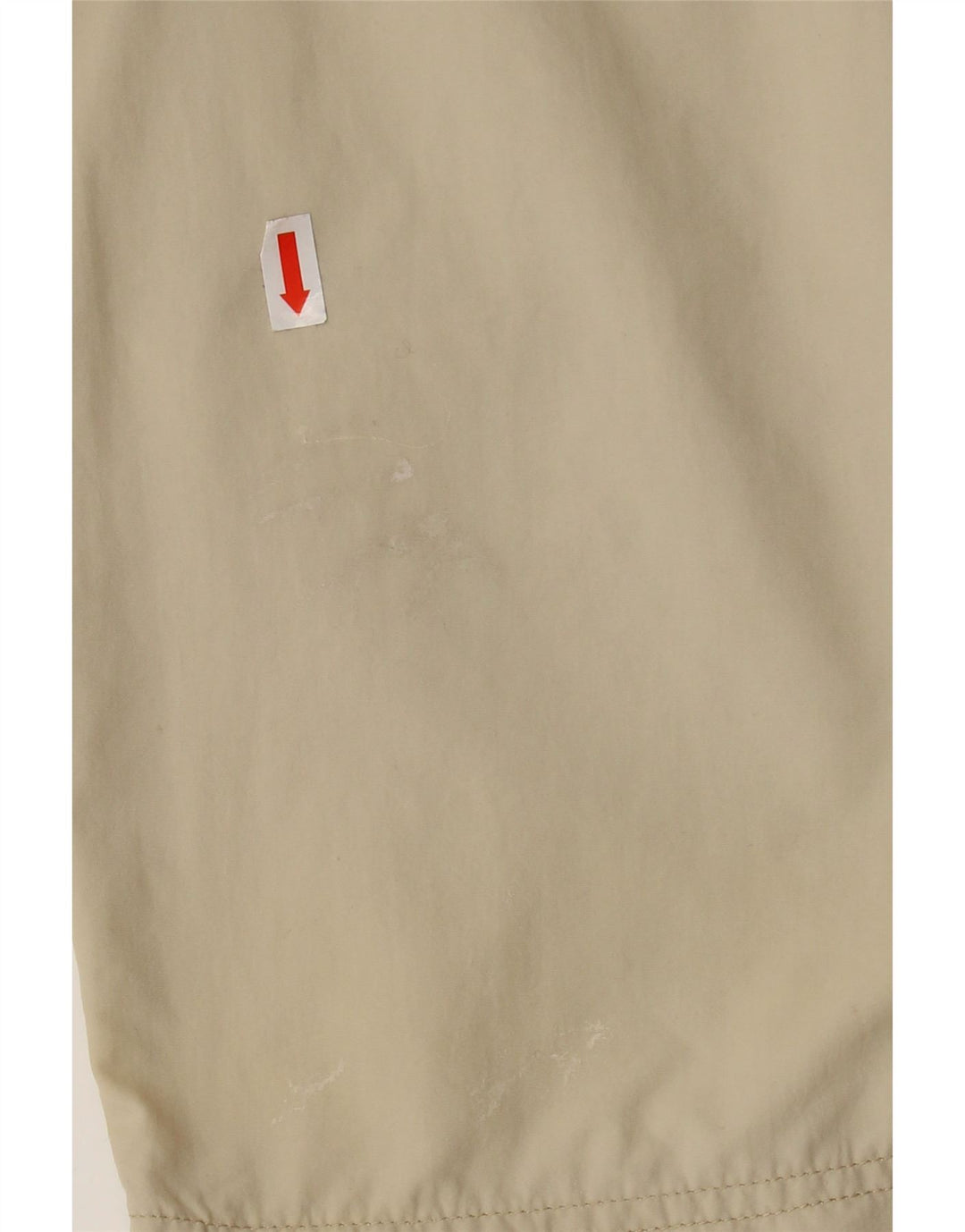 Shorts Cargo Masculino Asics W34 Grande Poliamida Bege