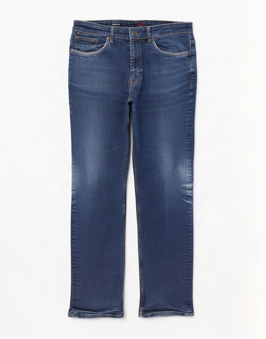 Crew Clothing Masculino Jeans Reto W36 L30 Azul Algodão
