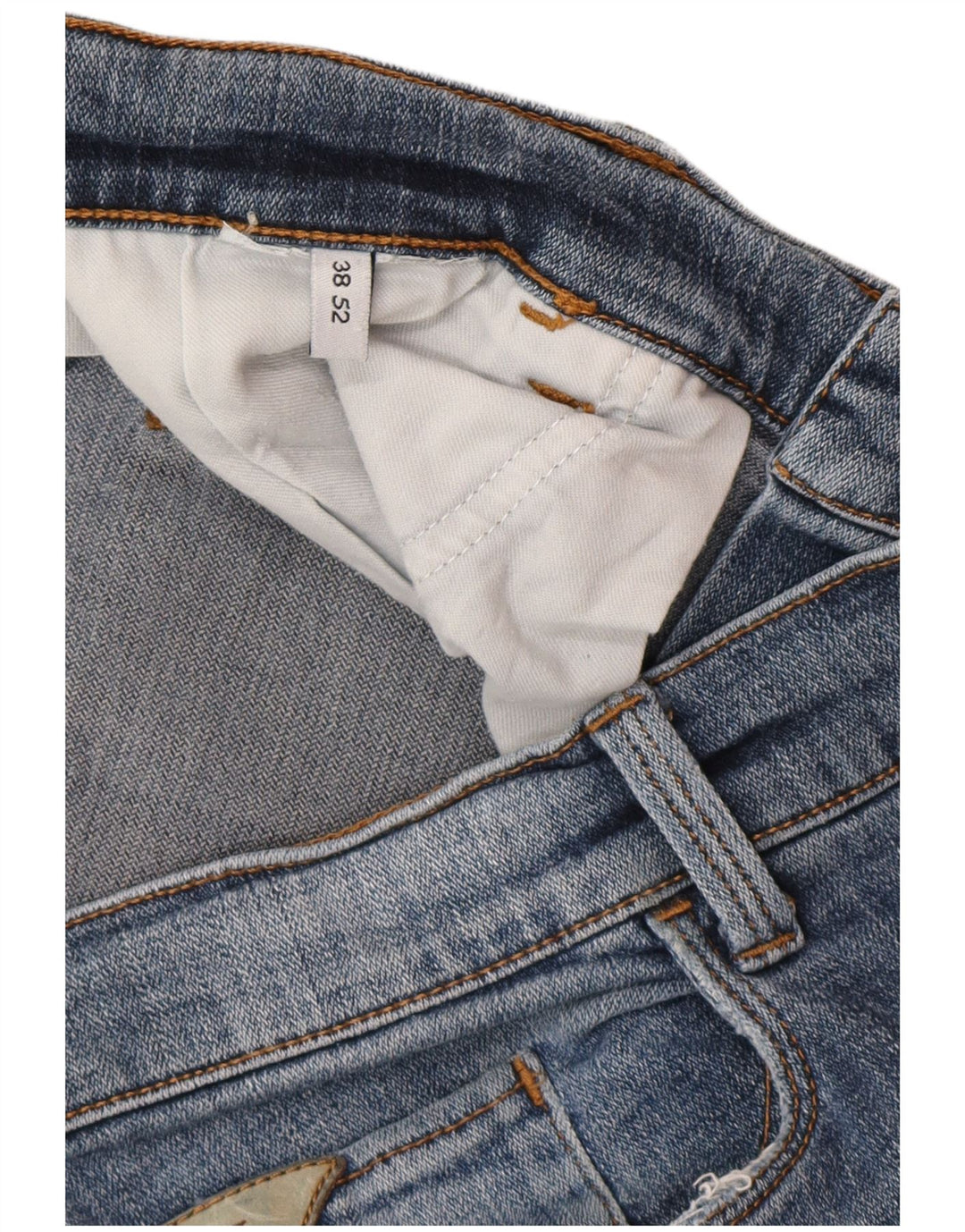 Jeans retos masculinos TRUSSARDI IT 52 XL W38 L32 azul