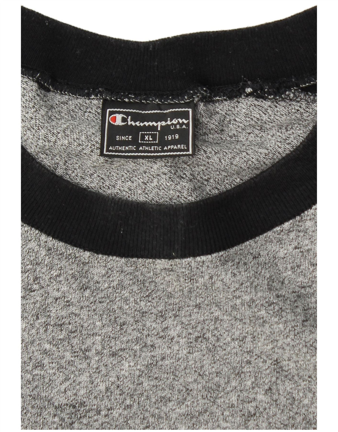 Camiseta masculina Champion XL cinza colorblock