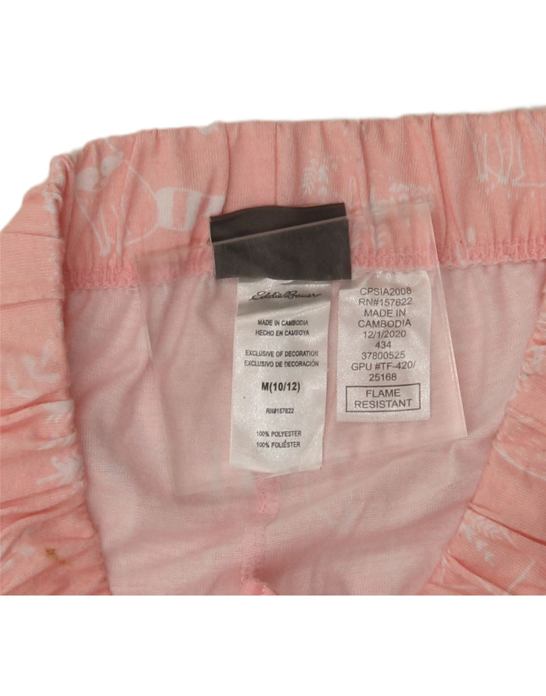 EDDIE BAUER Calça de treino para meninas 10-11 anos rosa médio