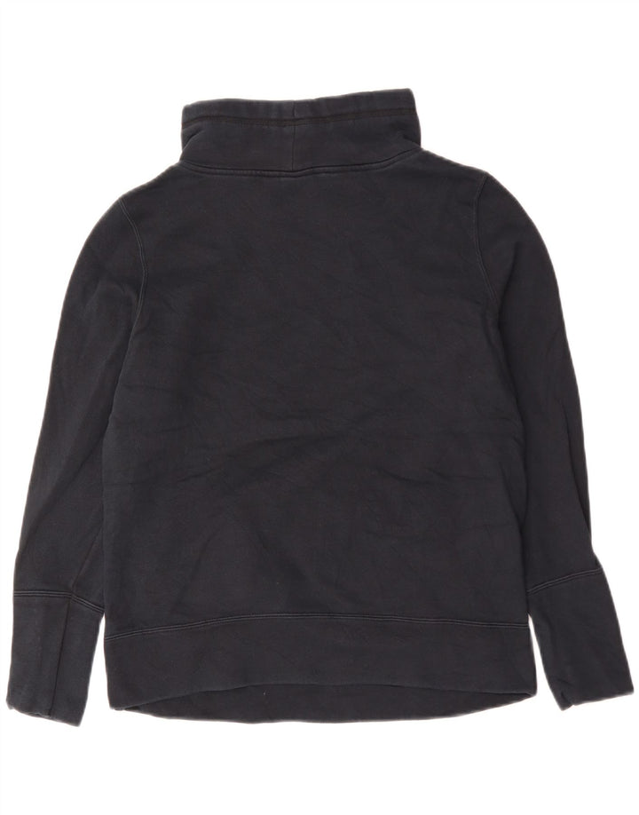 Puma feminino gráfico moletom jumper UK 12 médio preto