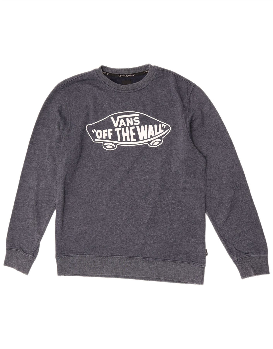 Vans Mens Graphic Moletom Jumper Médio Azul Marinho