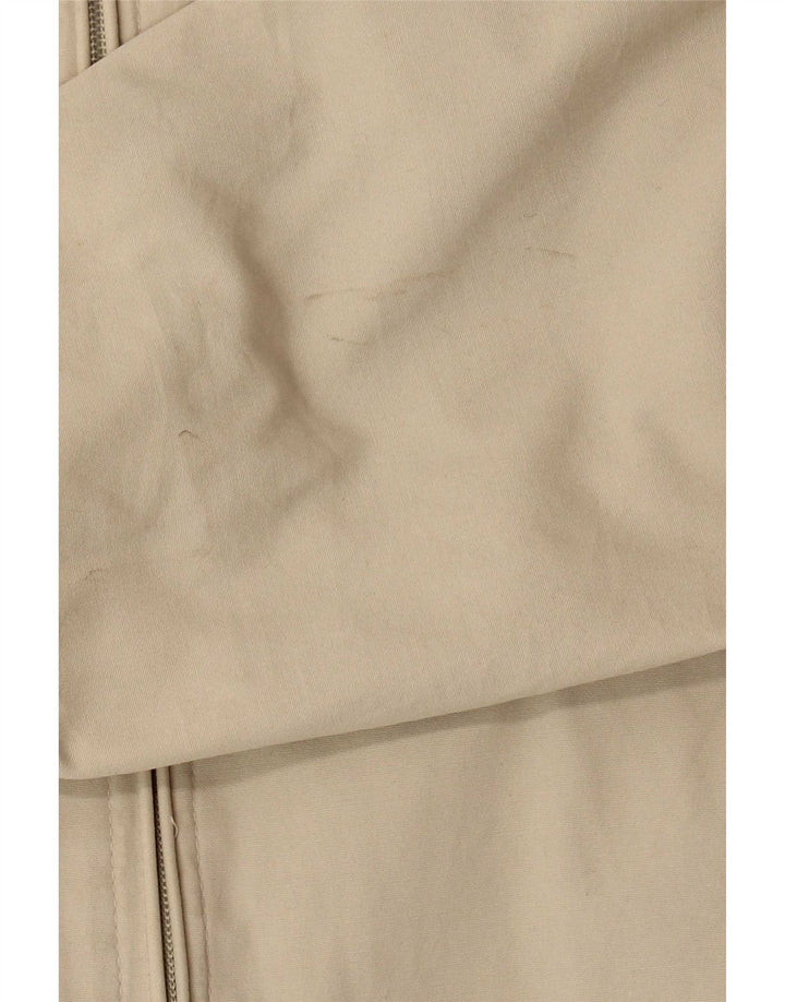 Jaqueta bomber masculina Gant UK 38 algodão bege médio