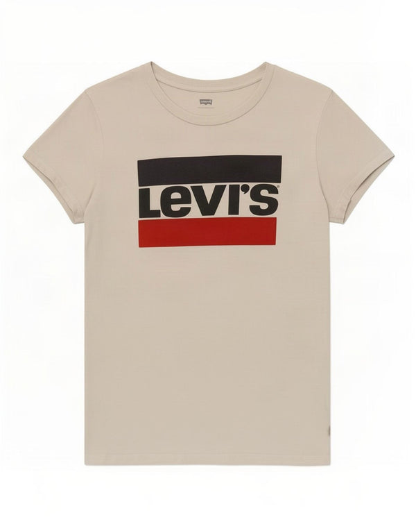 Camiseta feminina Levi's Graphic UK 6 XS Branco