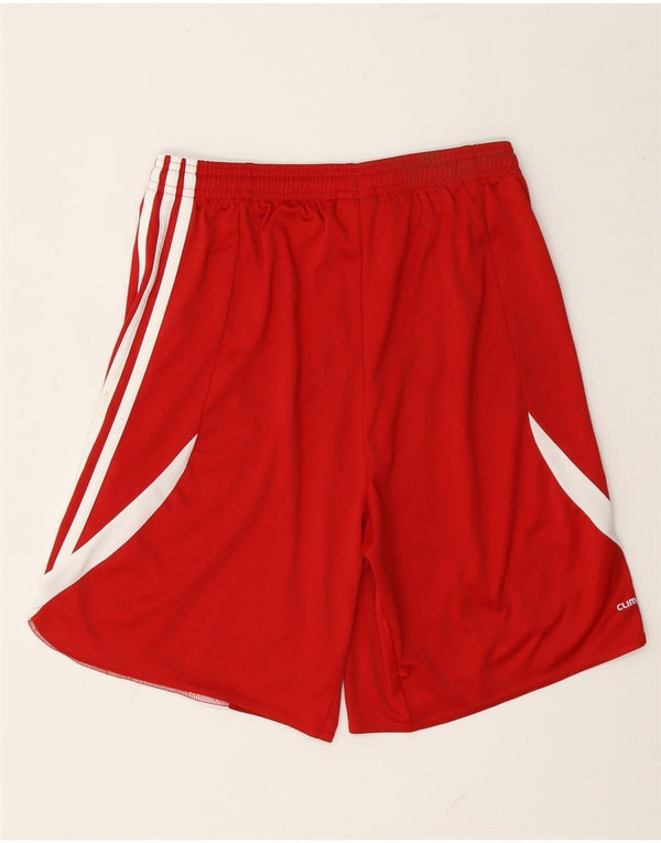 Adidas Womens Climacool Sport Shorts UK 6 XS Vermelho Colourblock Poliéster