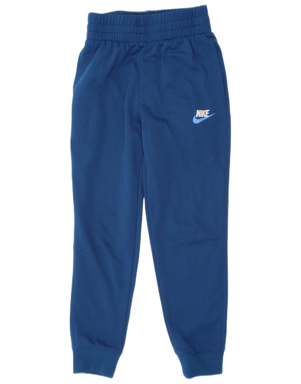 Calça de treino Nike Boys Joggers 6-7 anos XS azul poliéster