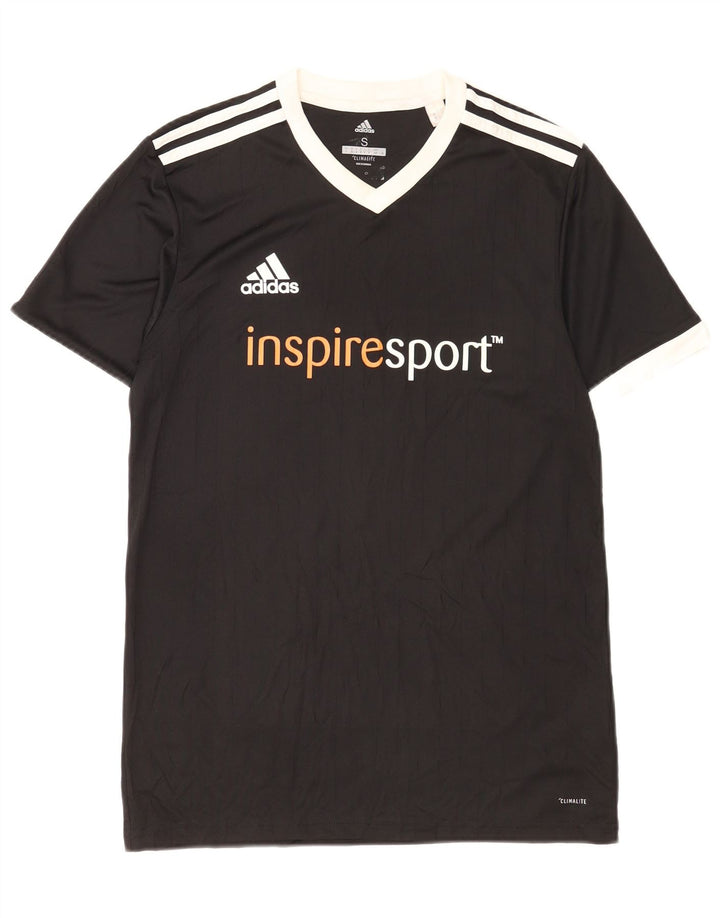 Camiseta Adidas Masculina Climalite Graphic Top Pequeno Poliéster Preto