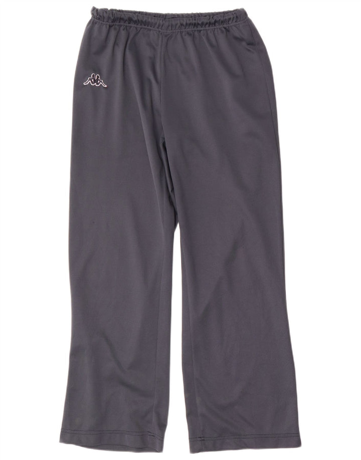 Calça de treino masculina Kappa grande poliéster azul marinho