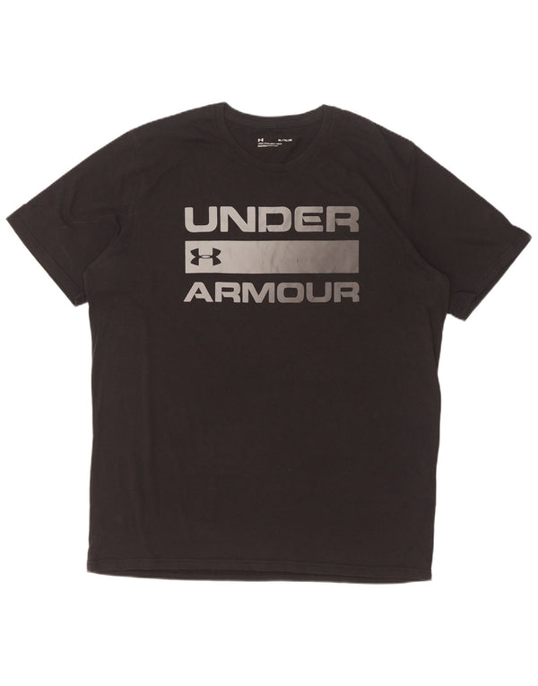 Camiseta gráfica masculina Under Armour Top XL preto