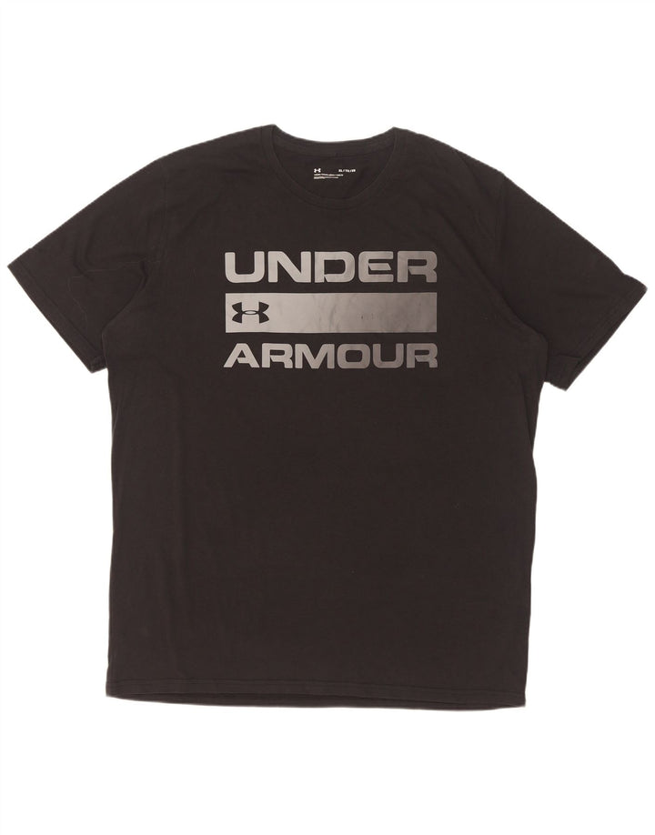 Camiseta gráfica masculina Under Armour Top XL preto