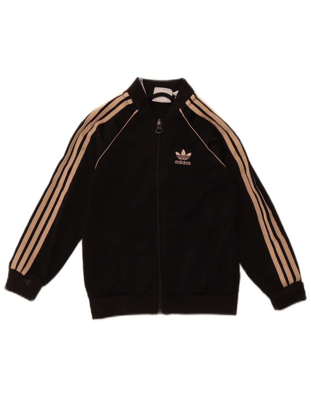 Casaco de treino adidas menino 2-3 anos preto poliéster