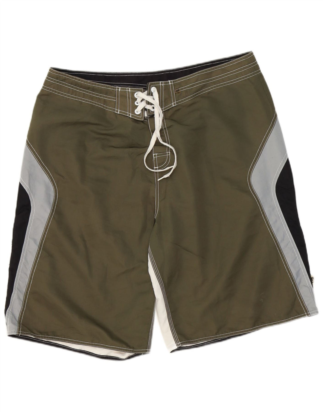 Shorts de natação masculino Rip Curl XL Khaki Colourblock Poliéster