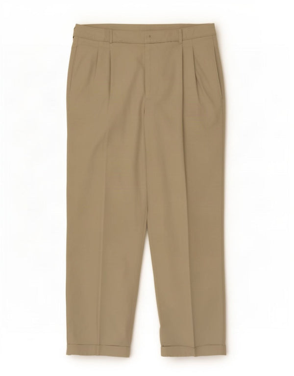 Calça Chino Masculina Farah Pegged W34 L28 Bege