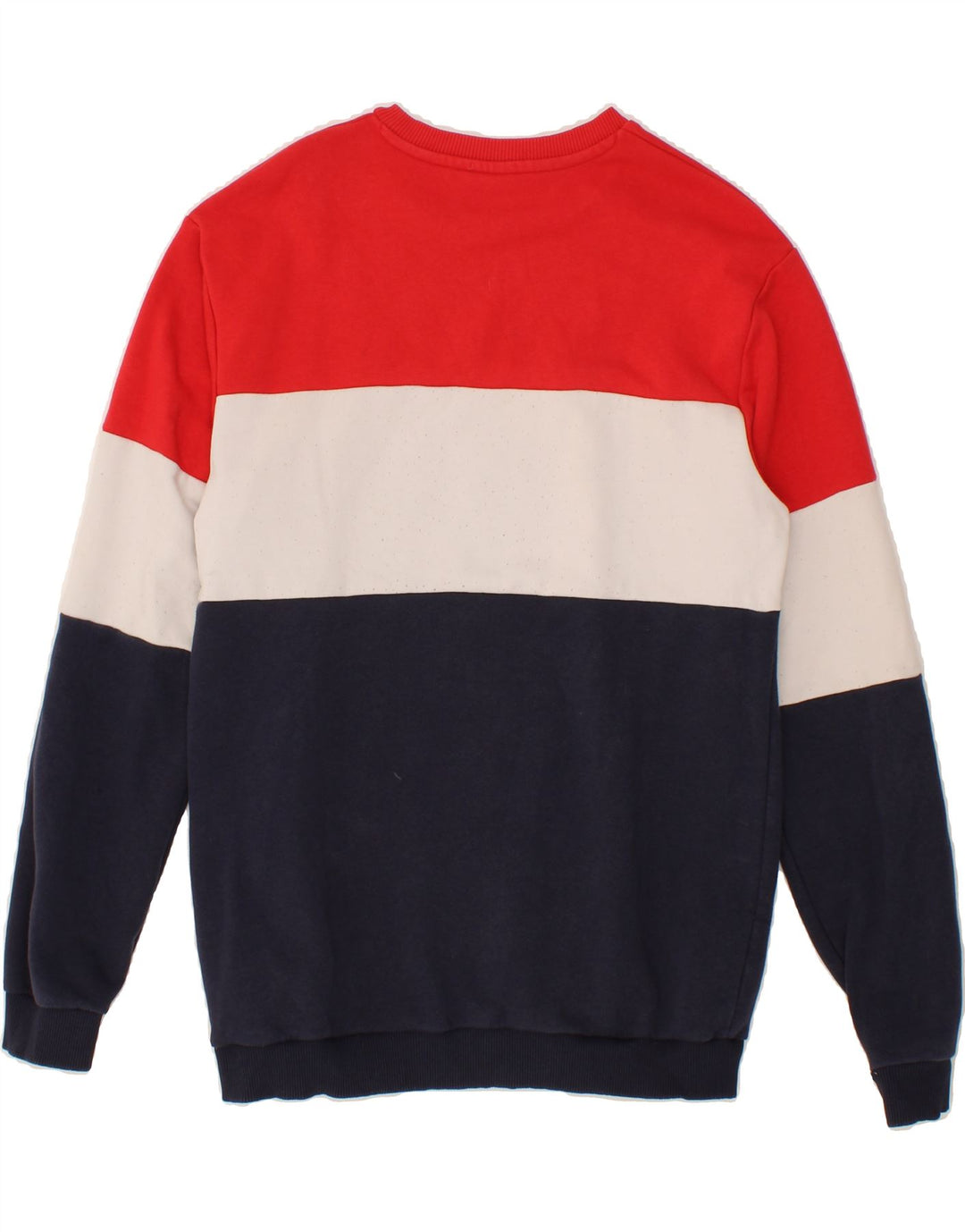 FILA Moletom Gráfico Masculino Jumper Médio Multicolorido Colorblock
