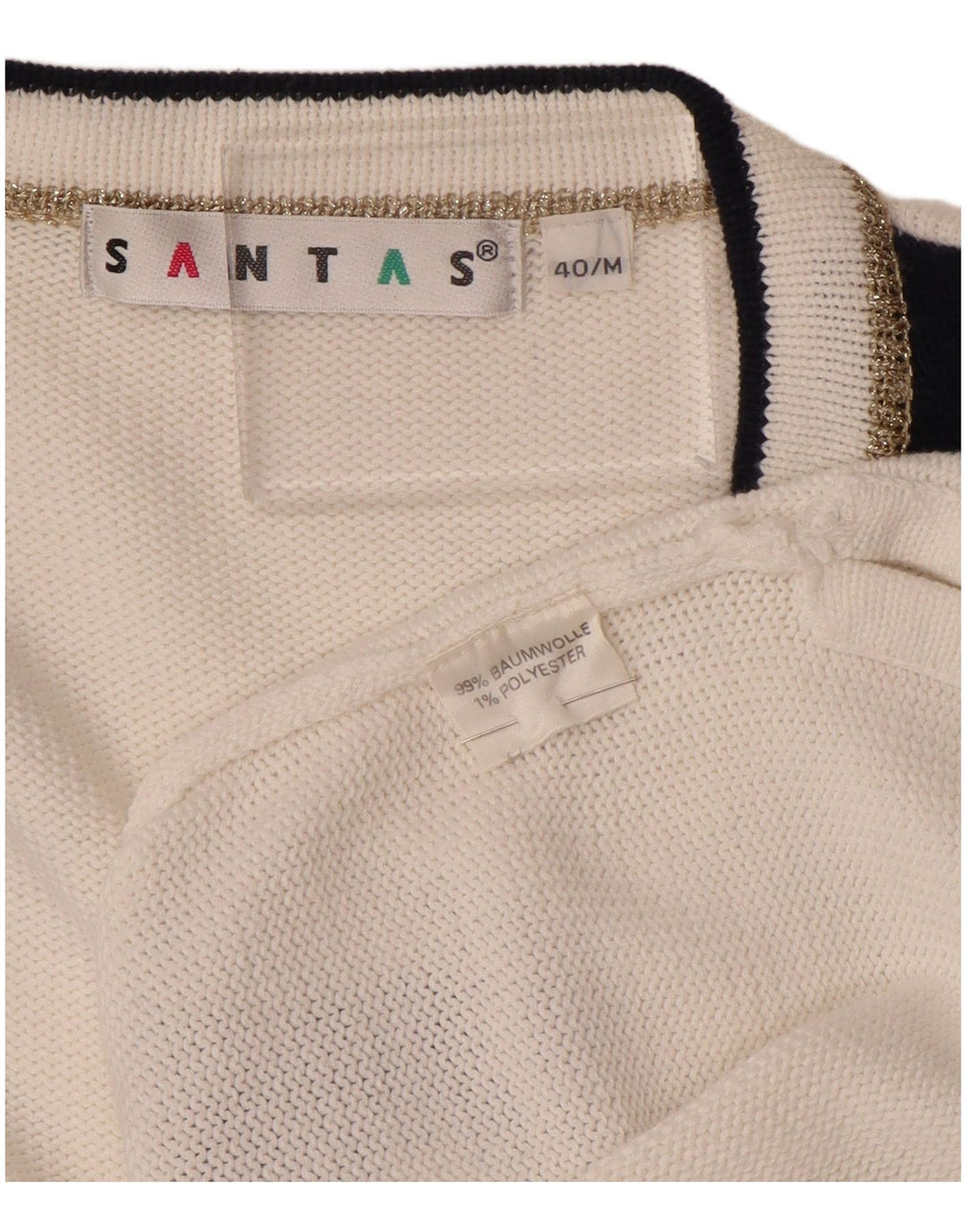 Suéter cardigã feminino VINTAGE oversized longline Reino Unido 14 médio branco