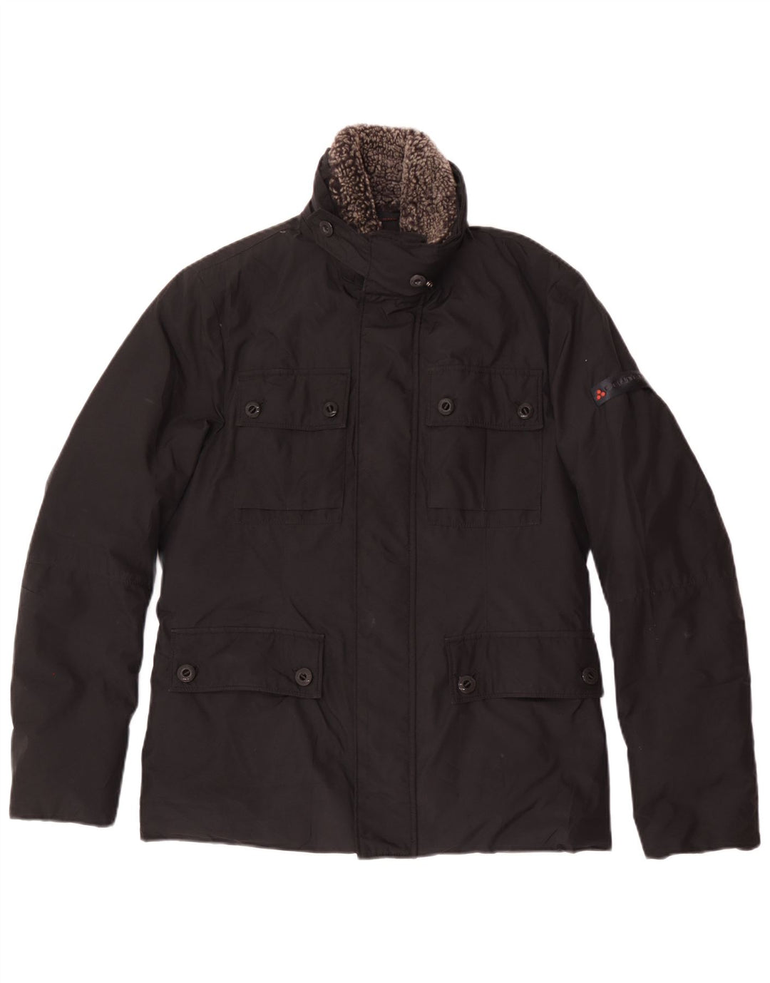 Jaqueta acolchoada masculina PEUTEREY UK 44 2XL poliéster preto