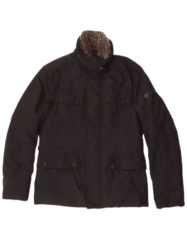 Jaqueta acolchoada masculina PEUTEREY UK 44 2XL poliéster preto