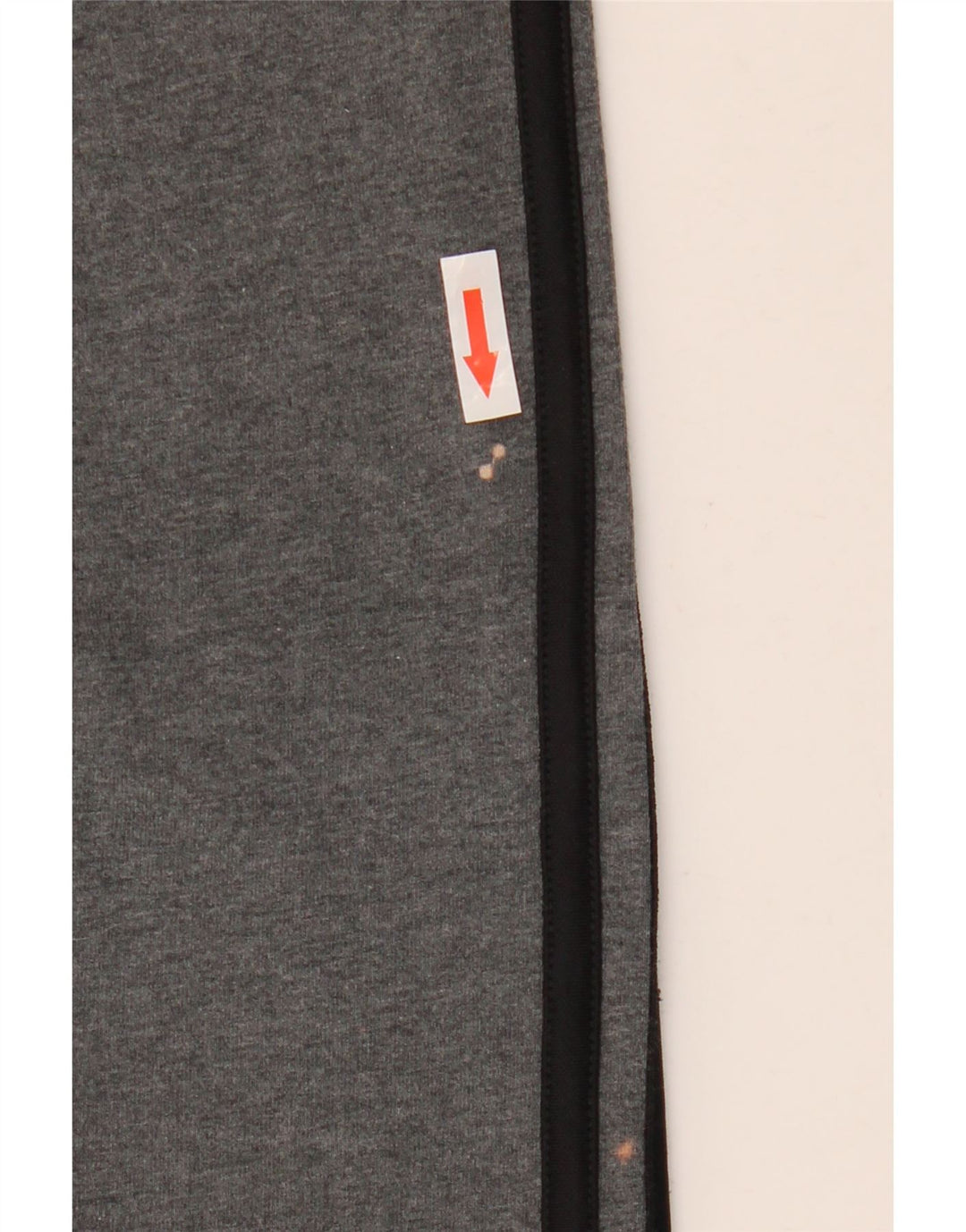 ADIDAS Womens Leggings UK 8/10 Pequeno Algodão Cinza