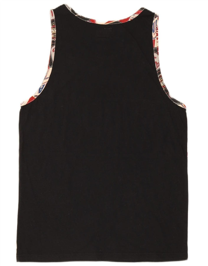 VANS Masculino Graphic Vest Top Pequeno Preto