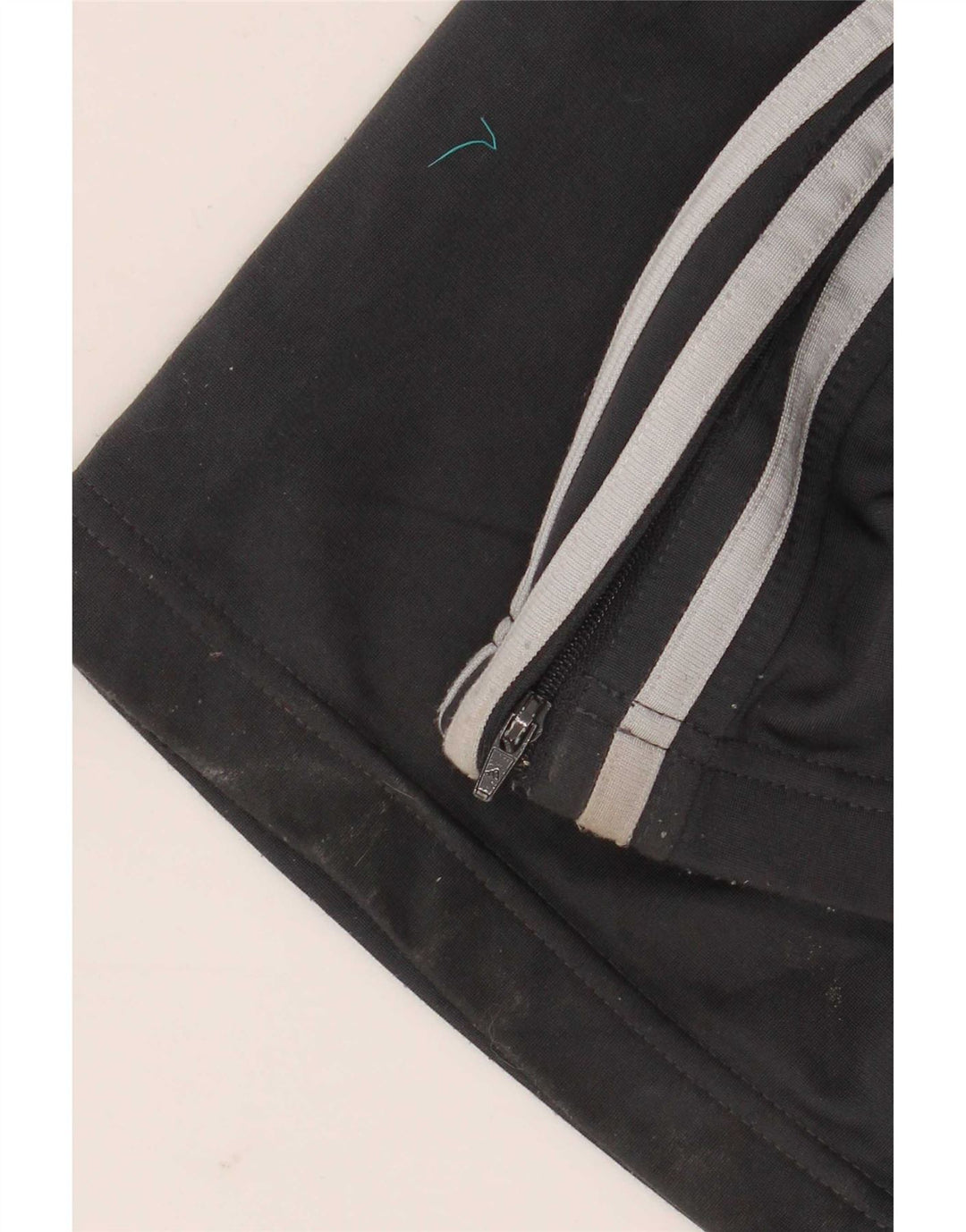 Calça de treino masculina Adidas 2XL azul marinho colorblock poliéster