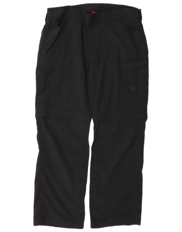 Calça cargo reta feminina The North Face grande W34 L29 nylon preto