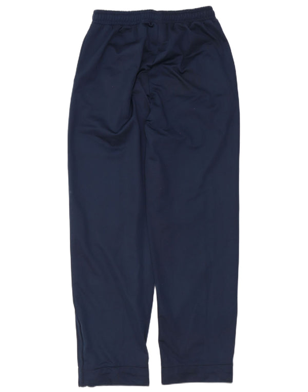 Calça de treino masculina Kappa grande poliéster azul marinho