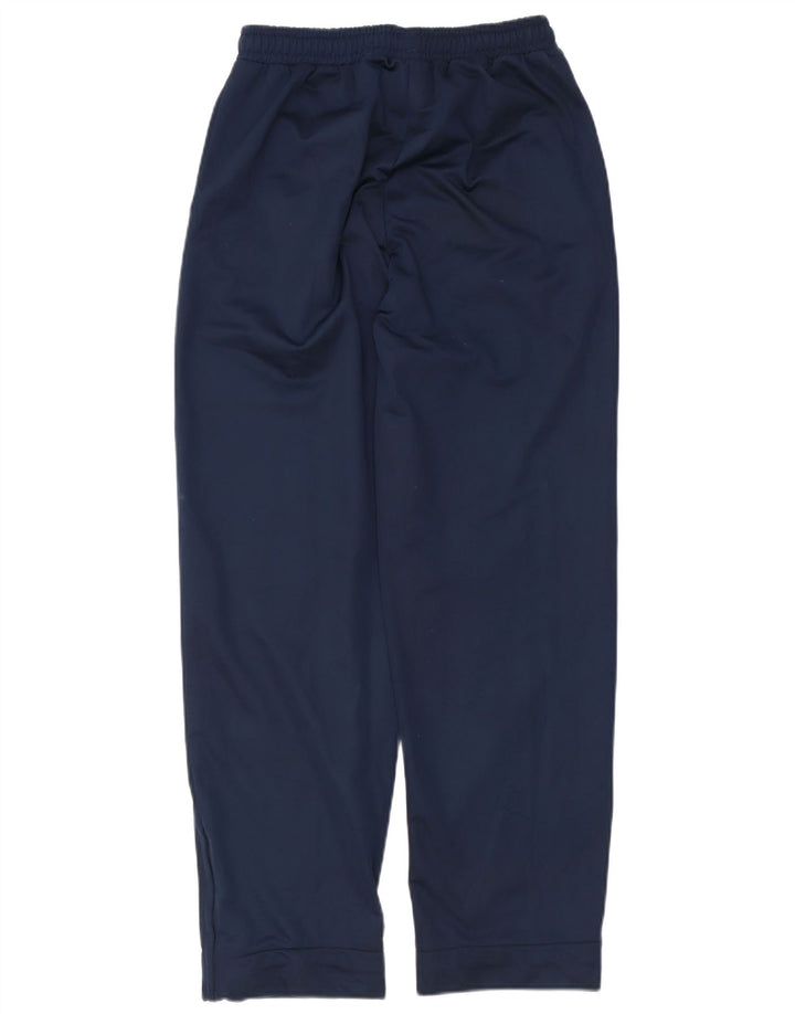 Calça de treino masculina Kappa grande poliéster azul marinho