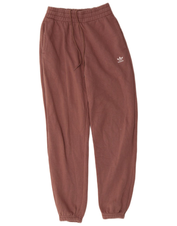 Adidas Womens Tracksuit Calças Joggers UK 16 Grande Algodão Rosa