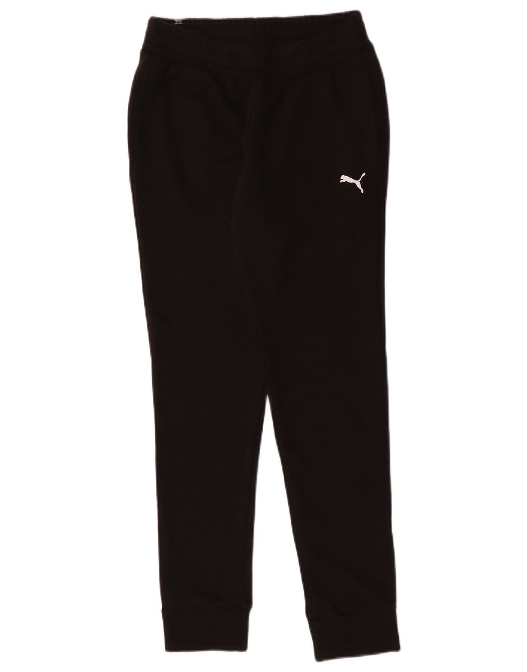 Calça de treino feminina PUMA Joggers UK 6 XS algodão preto
