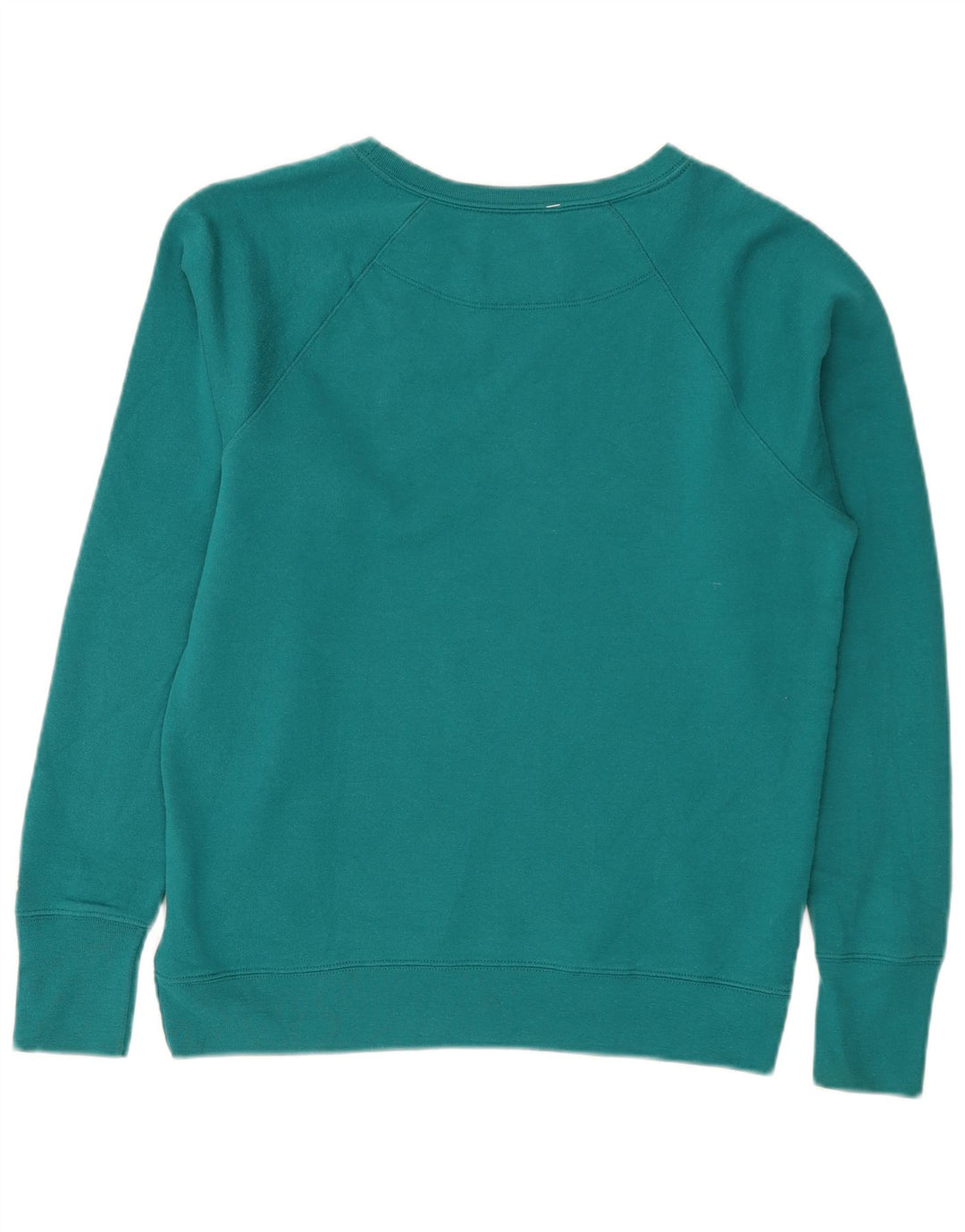 Champion moletom feminino jumper UK 14 poliéster verde médio