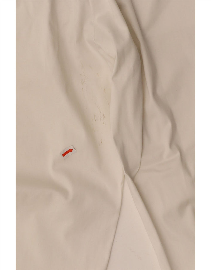 Calça feminina reta casual RICHMOND IT 46 grande W32 L31 branca