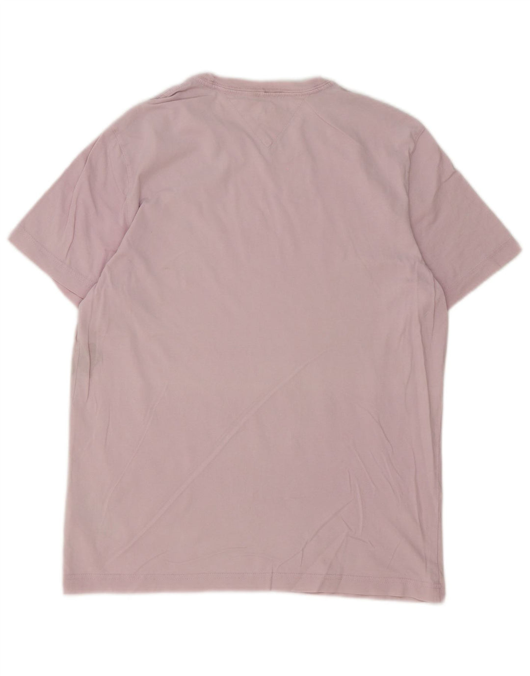 Camiseta masculina Tommy Hilfiger Top médio algodão rosa