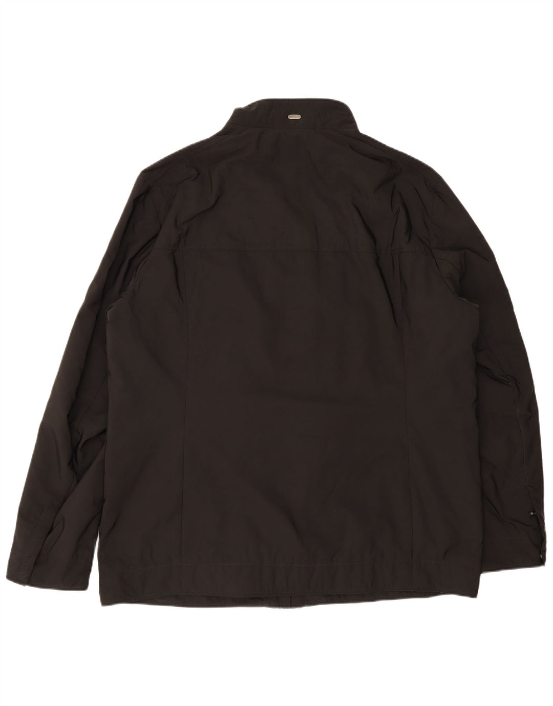 Jaqueta utilitária masculina Hugo Boss UK 46 3XL poliamida preta