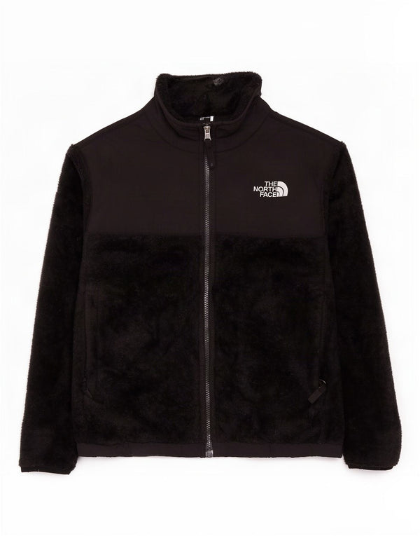 Jaqueta de lã The North Face para meninas 9-10 anos médio preto poliéster
