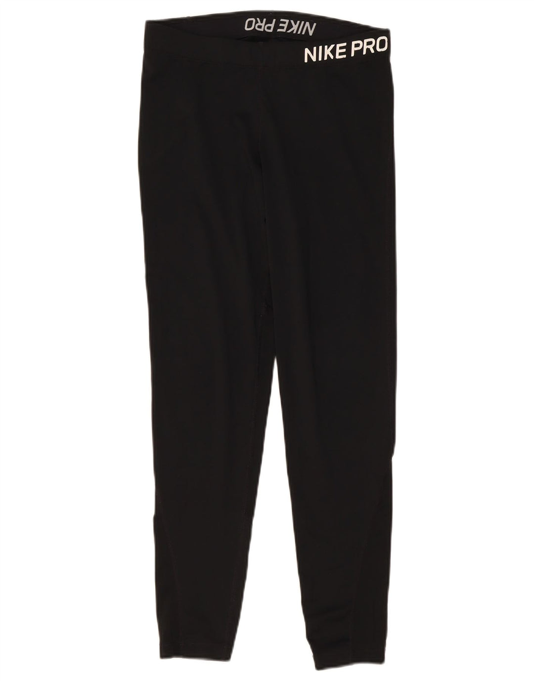 Leggings Nike Femininas Graphic UK 12 Médio Preto Poliéster