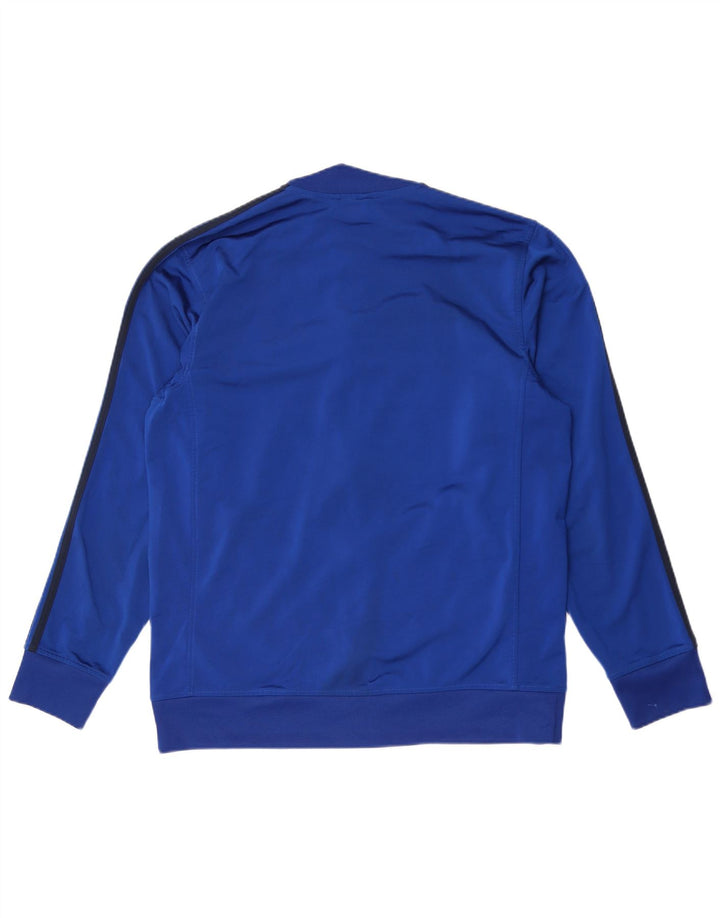 Adidas Mens Treino Top Jaqueta Grande Azul Poliéster