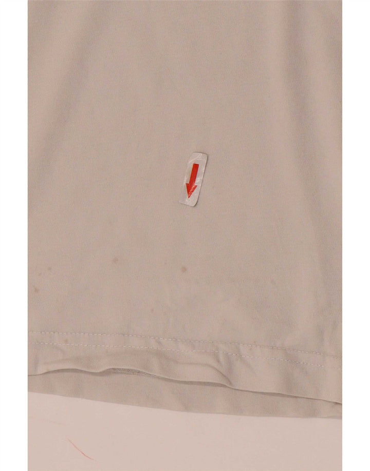 Camiseta gráfica masculina Kappa Top XL branco colorblock
