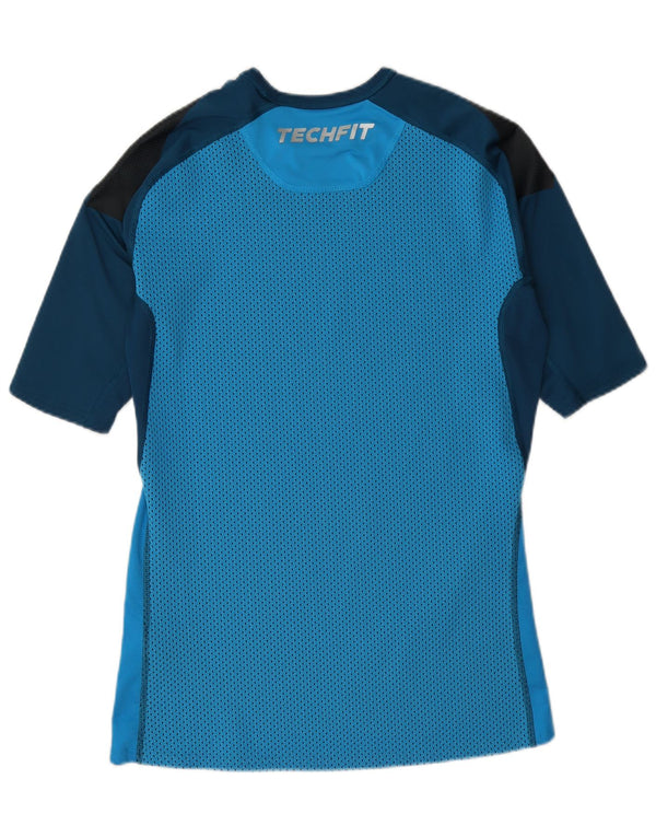 Adidas Masculino Climacool Camiseta Top XL Azul Colorblock Poliéster