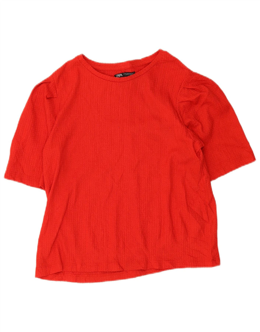 Blusa feminina Zara UK 12 vermelho médio